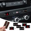 Для Ralliart Space Star Eclipse Cross ASX Xl Lancer 9 Fortis Outlander Наклейки на салон автомобиля Стайлинг Значки Декор