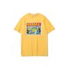 X Disney Mickey X Keith Haring Printed Crew Neck Sports Tee Men Tops Light-Ochre AHSR499-4