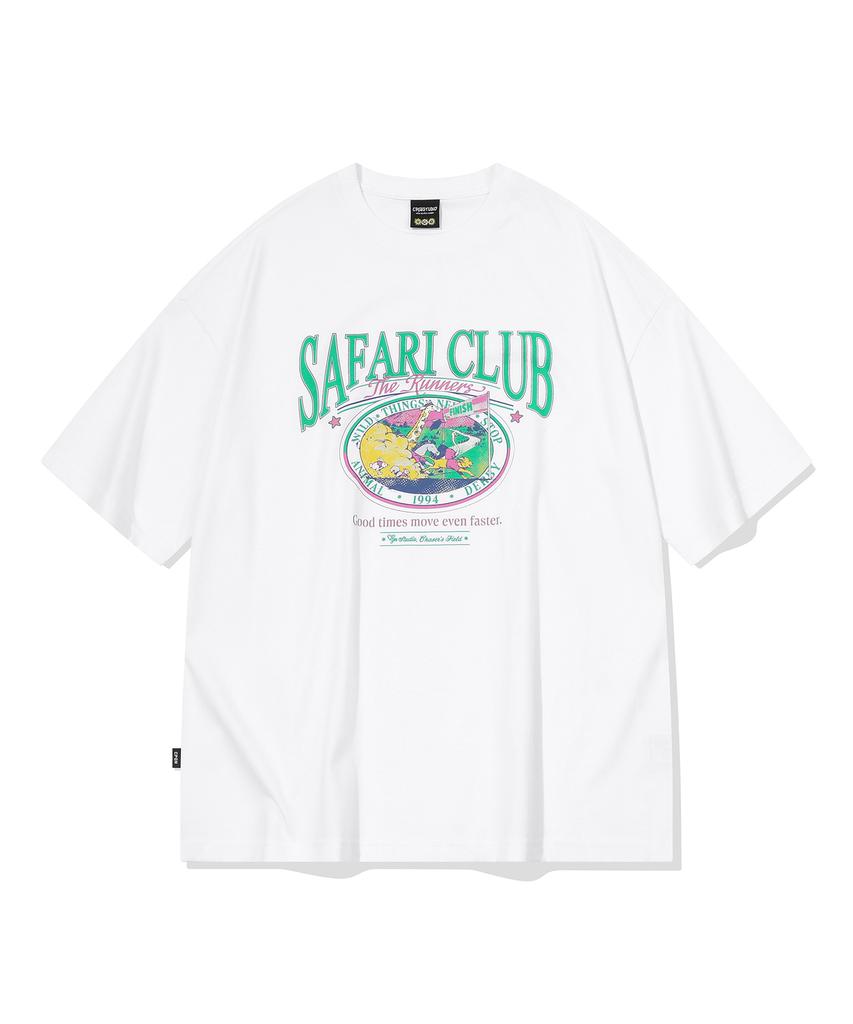 CPGN STUDIO Safari Club Short Sleeve T-Shirt White