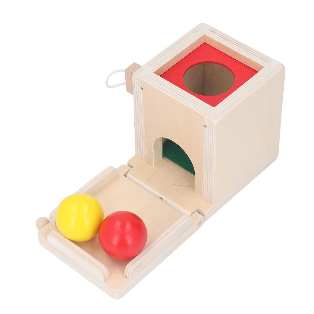 Деревянные игрушки Монтессо 4 в 1 Деревянные развивающие игрушки Монтессо Включает коробку постоянства объекта