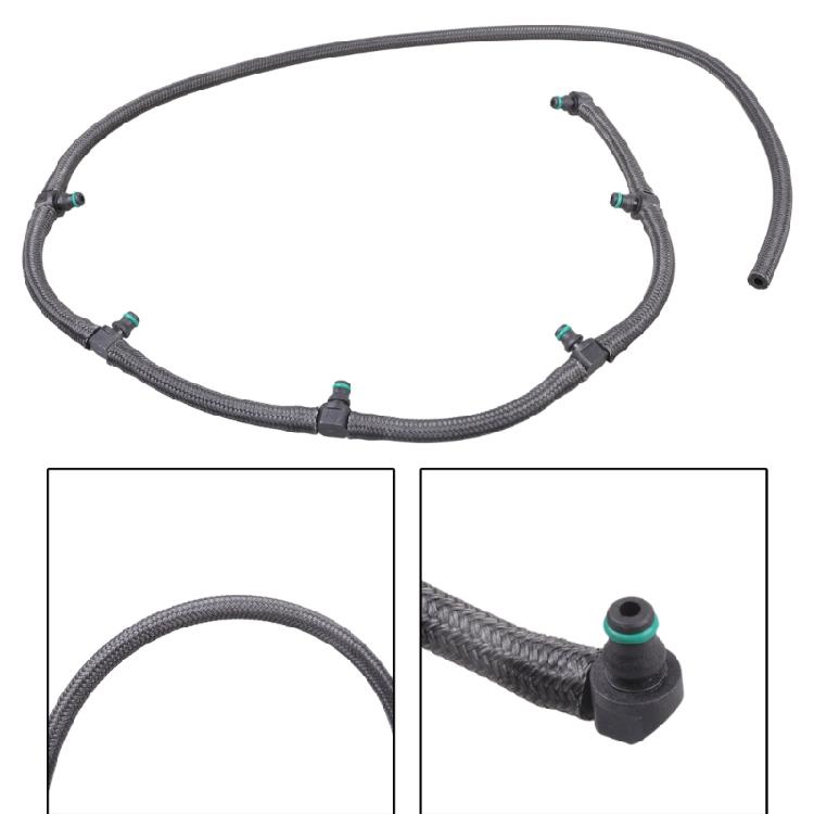 Обратный шланг топливной системы, Трубка утечки впрыска для E39 E38 E53 E60 E61 E65 E66 E67 330D 530D 730D, Обеспечивает плавный поток топлива