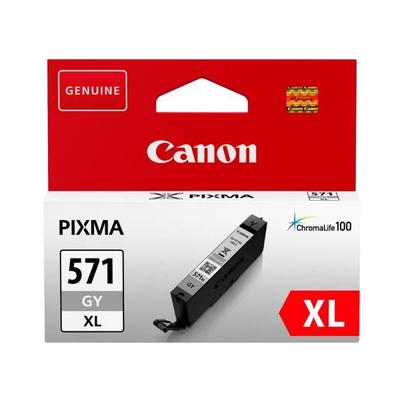 Canon Чернильный картридж CLI-571GY XL большой емкости Серый (CLI571XL)