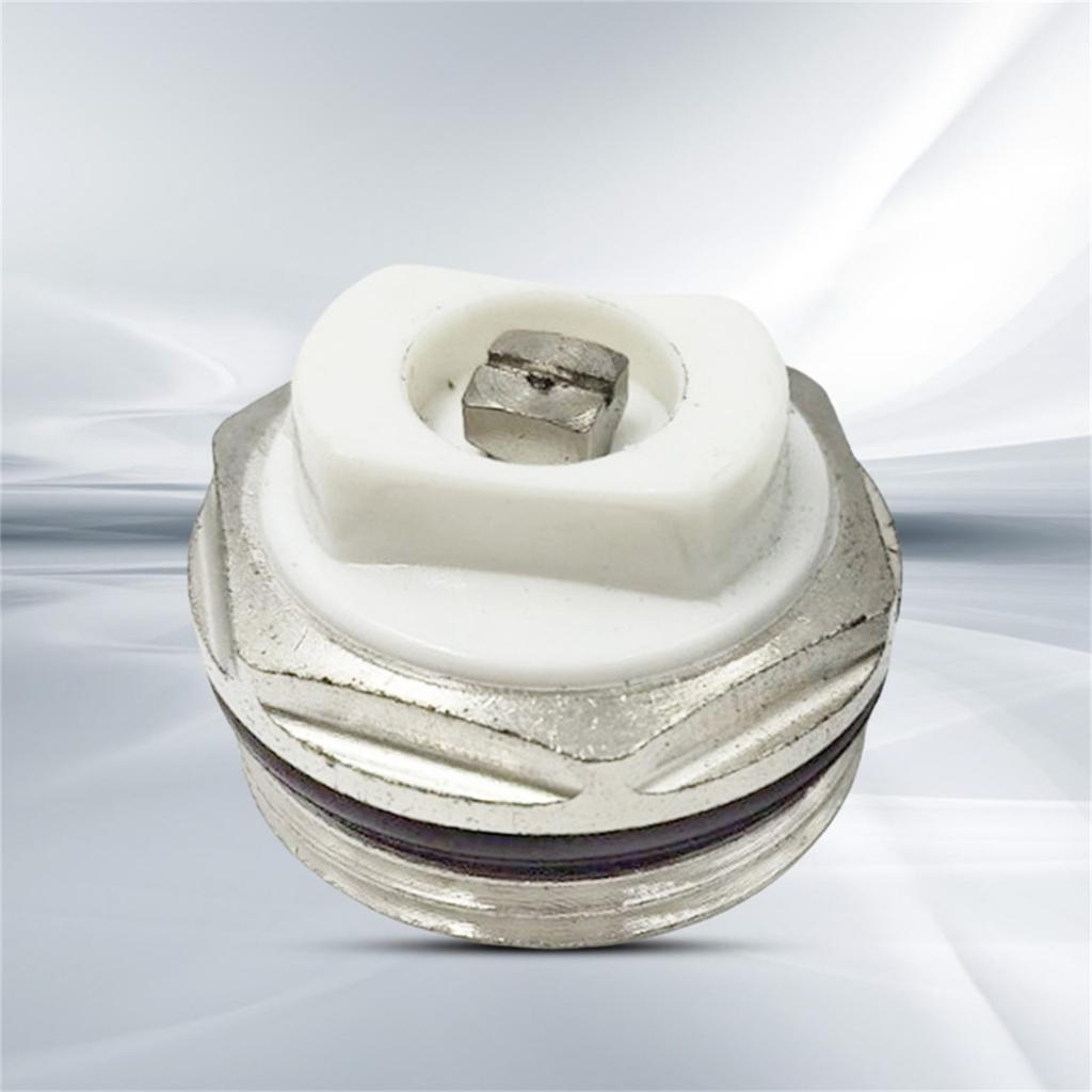 6Pcs 3/8inch Radiator Bleed Valves Self Sealing Radiator Bleed Valves Radiator Exhaust Valve Quick Installation
