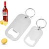 Portable Beverage Opener Stainless Steel Keychain Bottle Opener Fashion Beer Bottle Opener