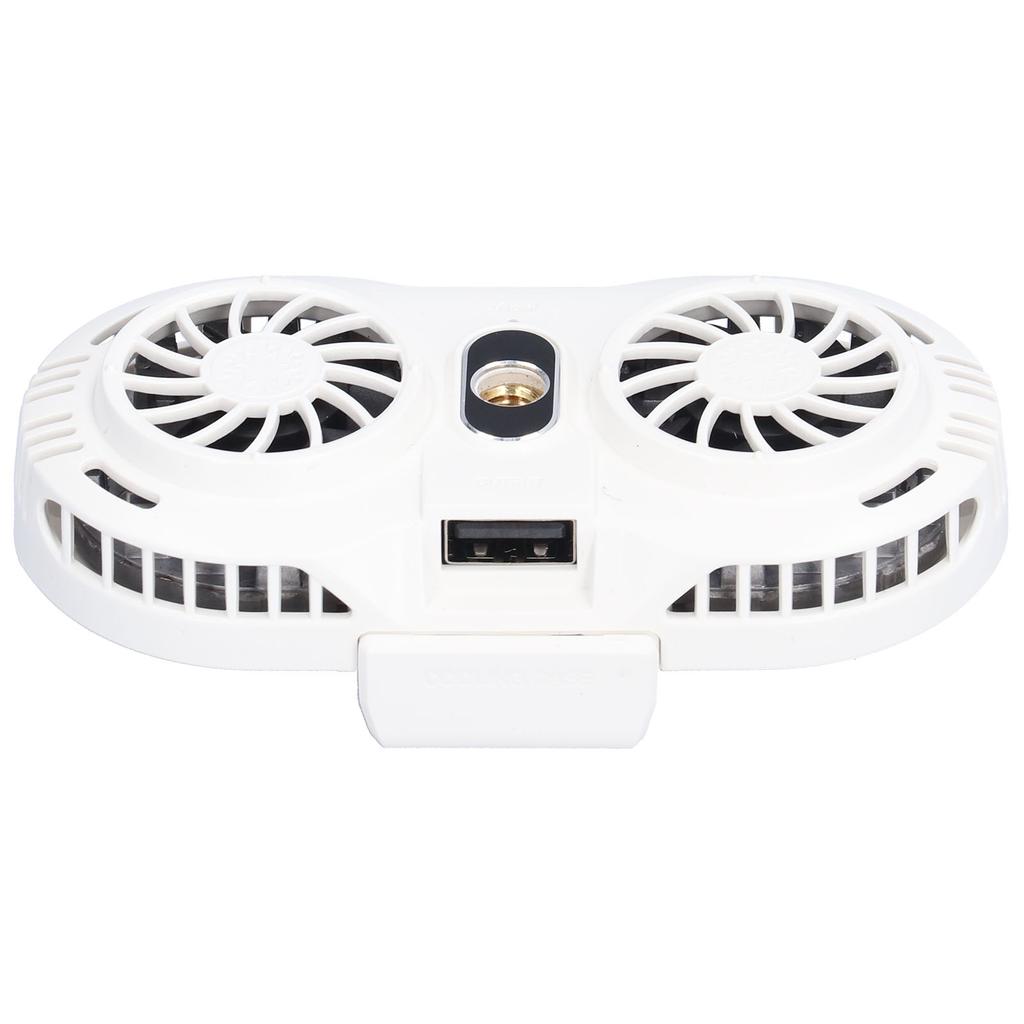 Охлаждающий вентилятор для мобильного телефона, выдвижной бесшумный радиатор для сотового телефона с двойным полупроводниковым охлаждающим чипом