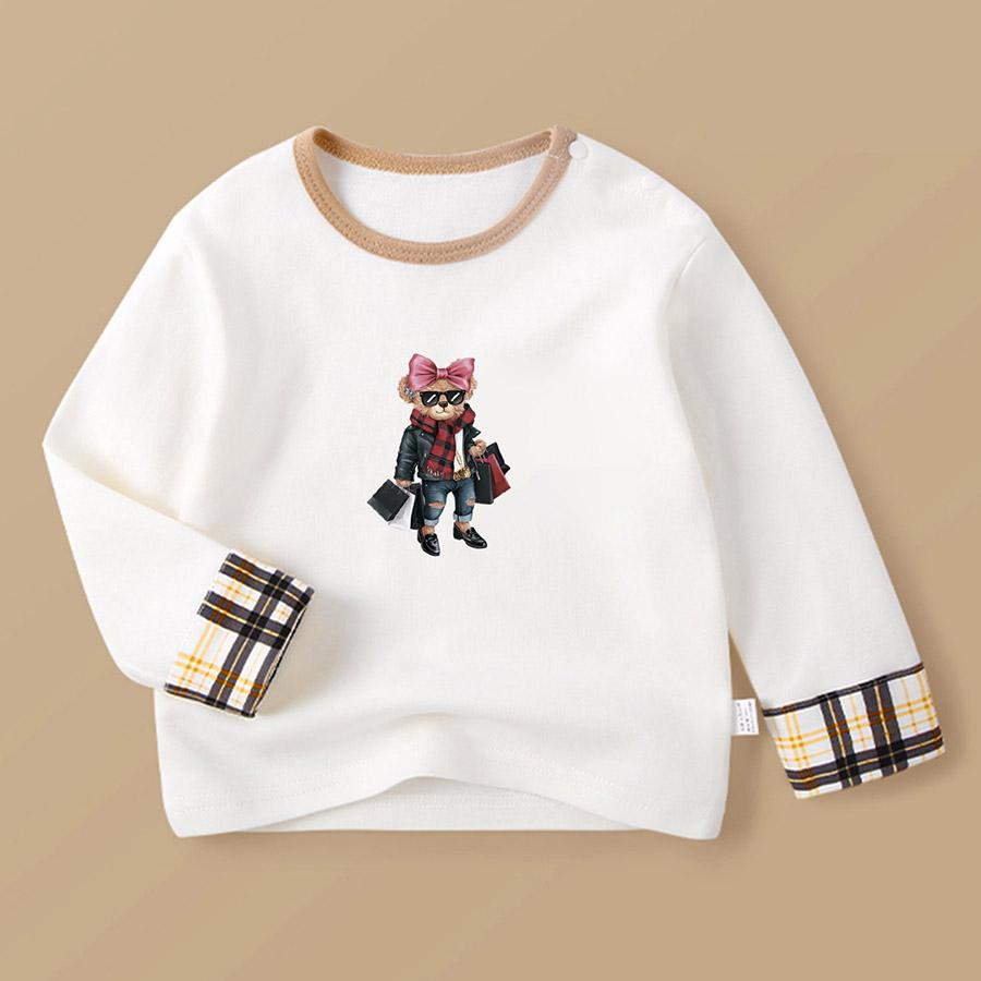 Нашивки с мультяшными медведями на одежде Термопечать Наклейки на футболки Parches Ropa Hoodies Термоперенос Наклейки на одежду своими руками