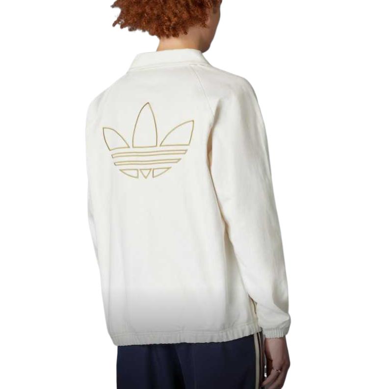 adidas Свитшот мужской Originals Изумрудно-белый JF0456