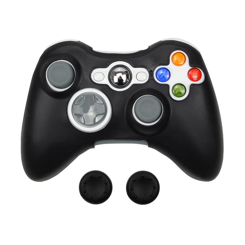 Мягкий силиконовый защитный чехол для контроллера Xbox 360, резиновый защитный чехол для геймпада