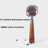 Фильтр 58 мм для кофемашины GAGGIA бездонный кофейный фильтр Home Espresso с ручкой из цельного дерева универсальный инструмент бариста