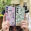 Cute Soft Case Phone Case For Samsung Galaxy A17 Back Cover Anti-knock Cartoon Waterproof Phone Holder Protective Ring