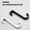 Органайзер-вешалка Без сверления Шкаф Шкафчик Крючок Прочный Z-образный Крючок для задней дверцы шкафа Антикоррозийный для полотенец Ткани Сумки Мелочи