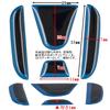 Negesu Compatible Steering Ornament 3D Sticker Honda Honda Blue