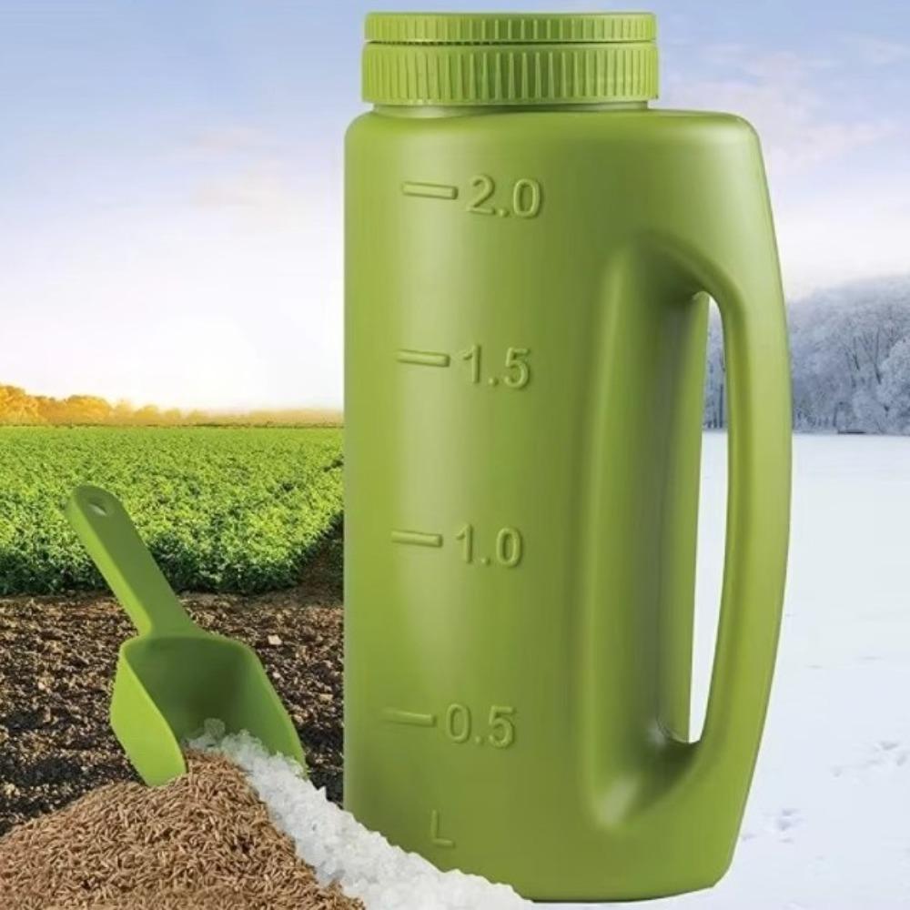 Ручная сеялка с 1 лопаткой, АБС-пластик, сеялка для семян, универсальные разбрасыватели удобрений, пища для земли