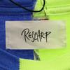 RESCARP 23ss Remake Short sleeve T-shirt Yellow x Green x White Men's Used