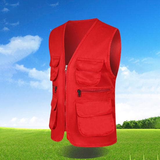 Жилет-карго без рукавов, универсальное, износостойкое, популярное унисекс, пальто для рыбалки, походная одежда