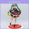 Коллекционная фигурка Taito Hatsune Miku 'Кленовый лист', ПВХ, Аниме, Ручная работа