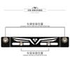 Motorcycle License Plate Relocation Bracket Stainless Steel Tail Hole Adapter Scooter