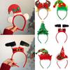 Photo Props Christmas Headwear Cute Cartoon Xmas Hair Band New Xmas Hat Bands  Christmas Decor