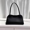 Leather Women's Shoulder Armpit Bag New Women's Bag Niche Light Luxury Bag Commuter Versatile Fashion Saddle Bag