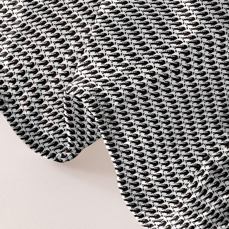 Black 1 Vertical Patterned Frosted Bedsheet, Bedroom Printed Bedspread, Bedding Excluding Pillowcases