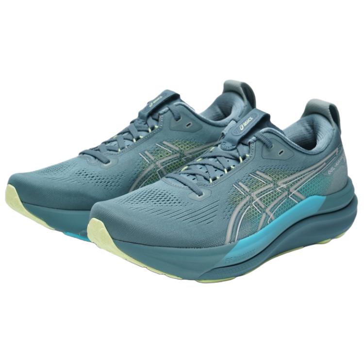 Asics Кроссовки для бега Gel-Kayano 33 Удобные Дышащие Поддерживающие Мужские кроссовки Зеленые 1011C167-403
