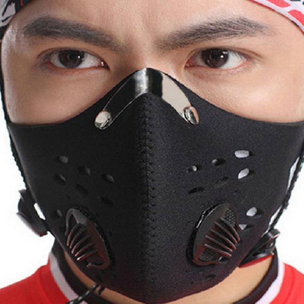 Anti-droplet Cycling Mask Activated Carbon Breathing Valve Unisex Anti-Pollution Home Supplies