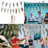 Fish Themed Paper Banners For Event Scene Setup Party Decoration Supplies