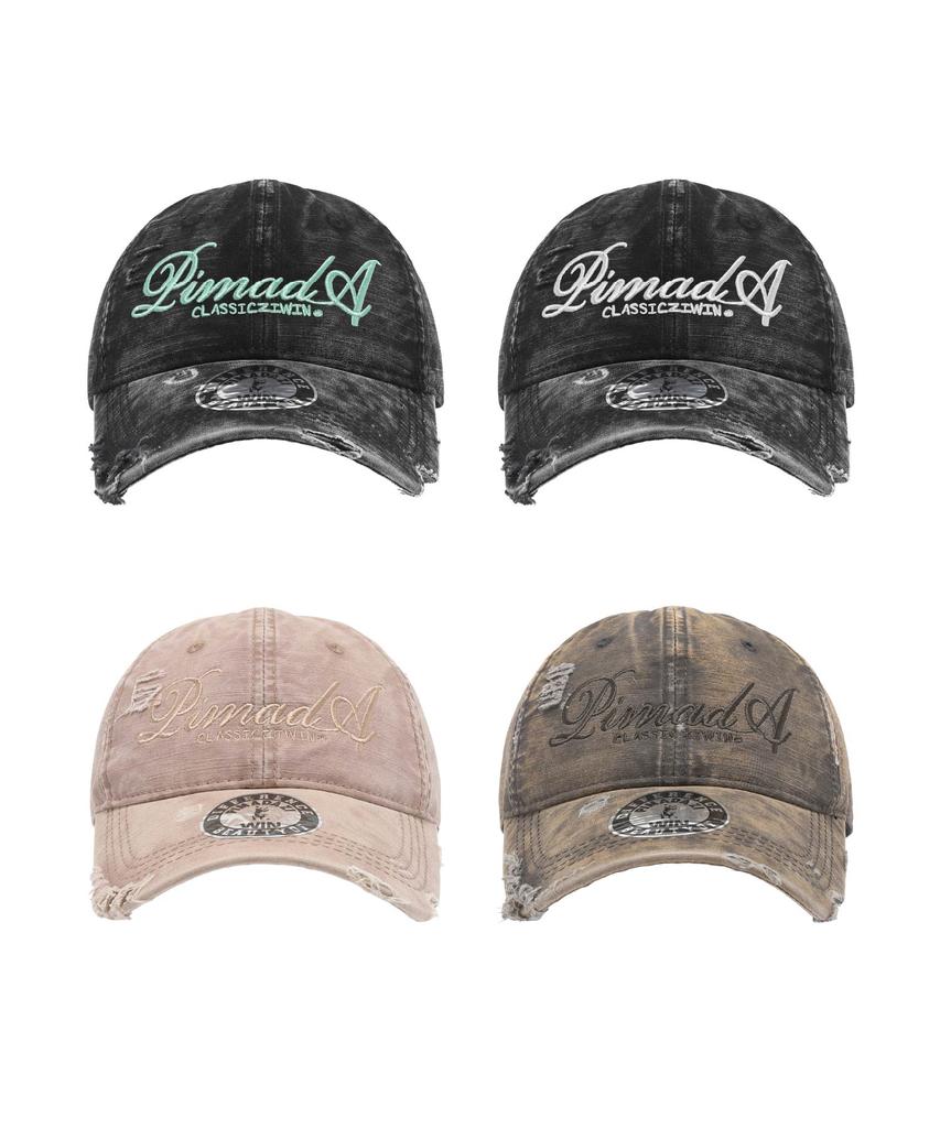Кепка Pimadajiwin Crazy Damaged Washed_4 Цвета