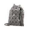 ISSEY MIYAKE Wring Polyvinyl Chloride Resin Shoulder Bag, Crossbody Bag Women's Dark Gray BB41-AG591-13