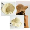 Ladies Foldable Fashion Sun Hat  Holiday Beach Sun Hat Floppy Straw Brimmed Cap