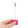 Memo Card Standing Memo Stands Note Clamp Memo Card Holder Place Card Holders Cube  Photo Clip