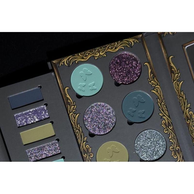 SHELLWE MAKEUP - Палитра теней для век Хамелеон 'Бабочка-Фея Фараша' - Мини
