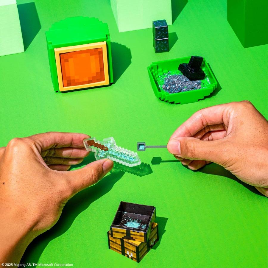 MGA's Miniverse Make It Mini Minecraft, Minecraft, Строительство, Добыча, Пиксельный, Инструменты, Животные, Секретная упаковка, Сделай сам, НЕ СЪЕДОБНОЕ, Коллекционеры, Подарки, 8+