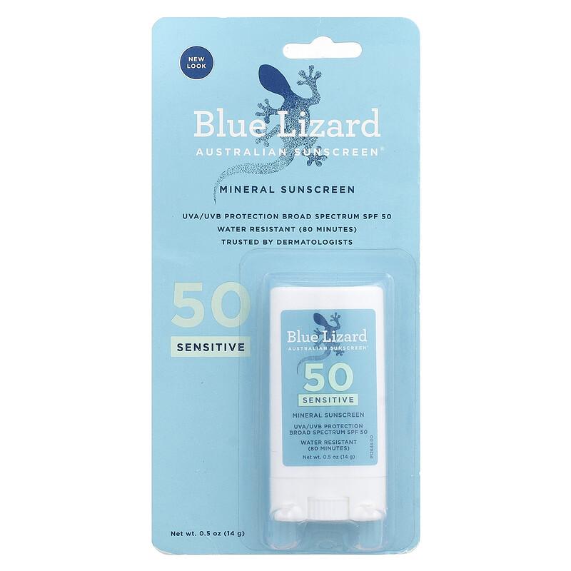 Sensitive Mineral Sunscreen Stick, SPF 50, 0.5 oz (14 g)