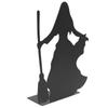 Book Ends Multipurpose Exquisite Witch Design Stainless Iron Decorative Bookends for Shelves Home Decor Office Desk