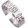 Watchband 18mm 20mm 22mm Stainless Steel Watch Band Strap Silver Polished Mens Luxury Replacement Metal Watchband Bracelet Accessories