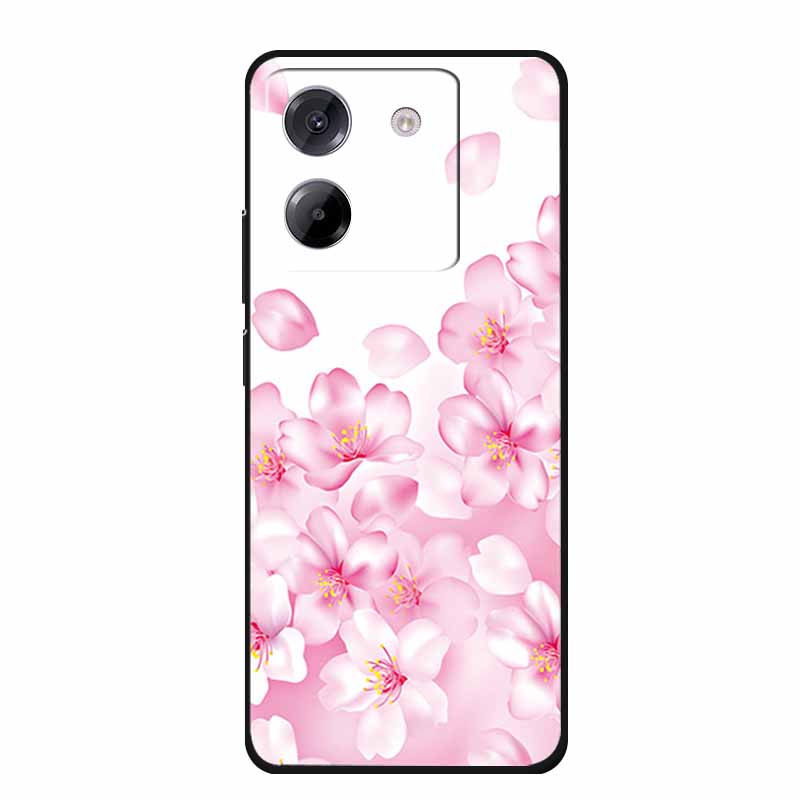 Funda For Xiaomi Poco M7 Pro 5G Case Cute Cartoon Black Silicone Soft Phone Case For POCO M7 Pro Back Cover Case M7Pro Coque Bag