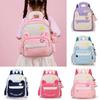 Cartoon Bear Letter Pattern Kids School Backpack With Ergonomic Shoulder Straps