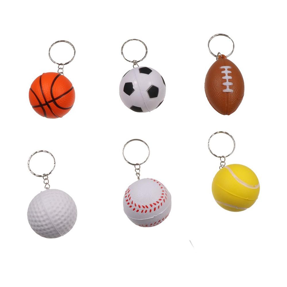 Baseball Simulation Soccer Keychain Football Football Pendant Children Presents