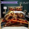 Imperium of Man Pattern Bedding uilt Set uilt Cover Pillowcase Home Decoration Birthday Gift (1 * duvet cover + 2 * pillowcase  without core)