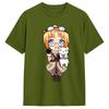 Футболка Hetalia Axis Power Летняя хлопковая футболка для унисекс Харадзюку Повседневная футболка с коротким рукавом Эстетичная одежда