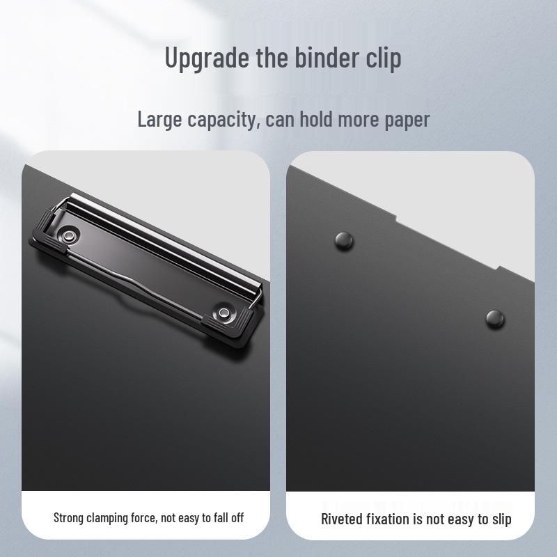 A4 Double Clip Folder for Documents and Resume Storage