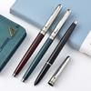 Элегантная канцелярская ручка Пластиковая ручка с чернилами Металлическая ручка Hero 007 Перьевая ручка Школа