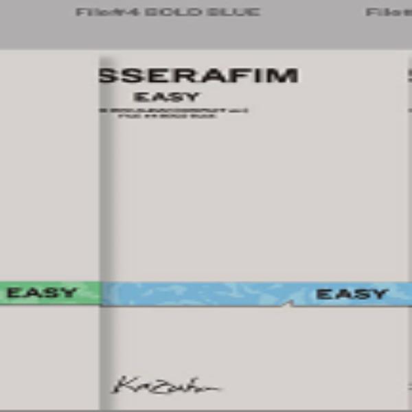 LE SSERAFIM Мини-3-й альбом [EASY] (Компактная версия)
