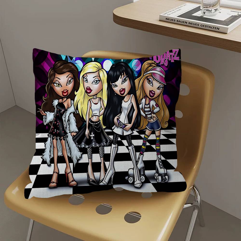 Anime B-Bratz Pillow Cushion Cover Pillowcase Living Room Sofa Home Decor