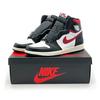 555088-061 Air Jordan 1 Retro High Черный Белый Парусный Красный