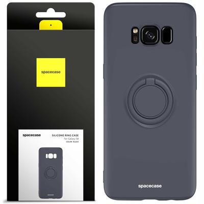 Силиконовое кольцо Sc Galaxy S8 Черное