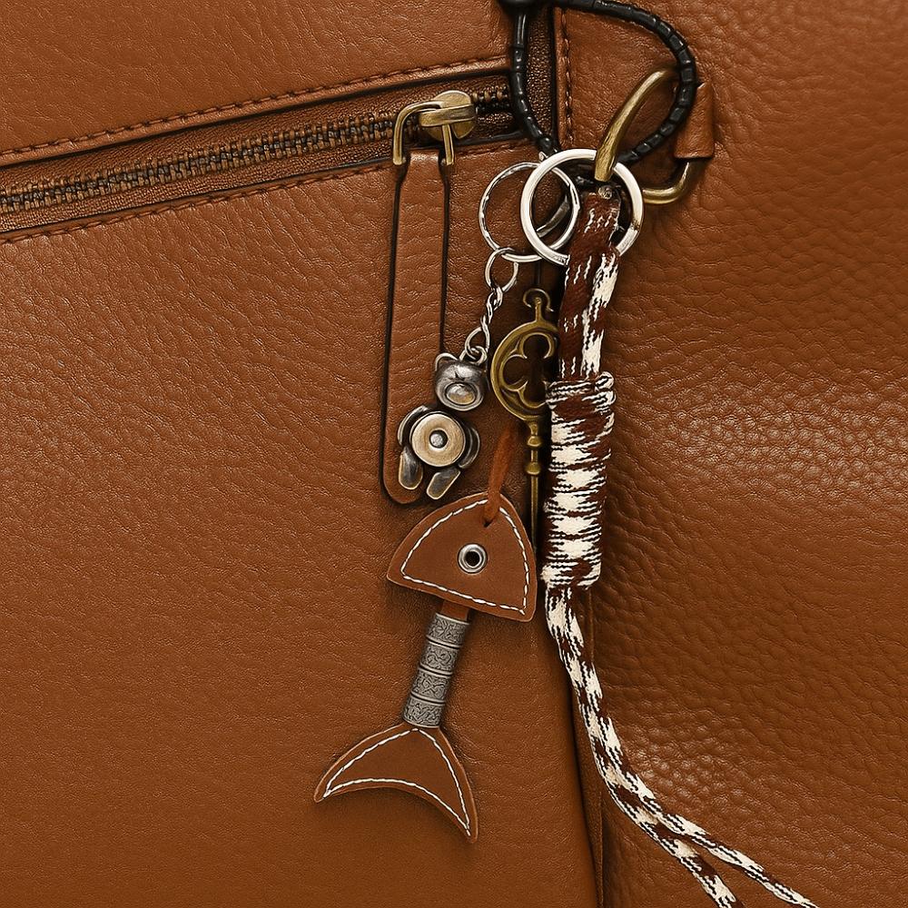 Handmade Vintage Bear Key Pendant PU Leather Woven Ropes Keyring  Jewelry Accessories