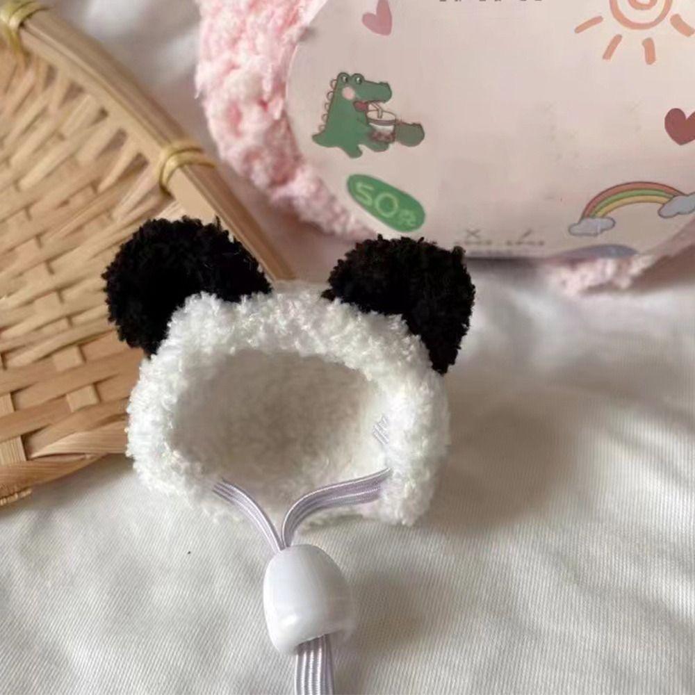 Fashion Woolen Plush Hat Mini Pet Supplies Animal Doll Hat for Hamster Golden Silk Bear