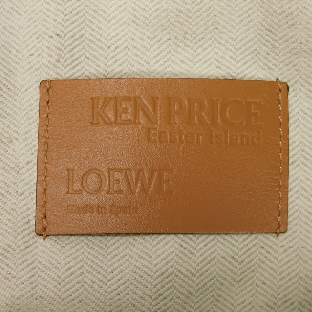 Использованный мешочек на шнурке с острова Пасхи (C822057X05) многоцветный мешочек на шнурке из телячьей кожи с логотипом 7922 (12695) от Кена